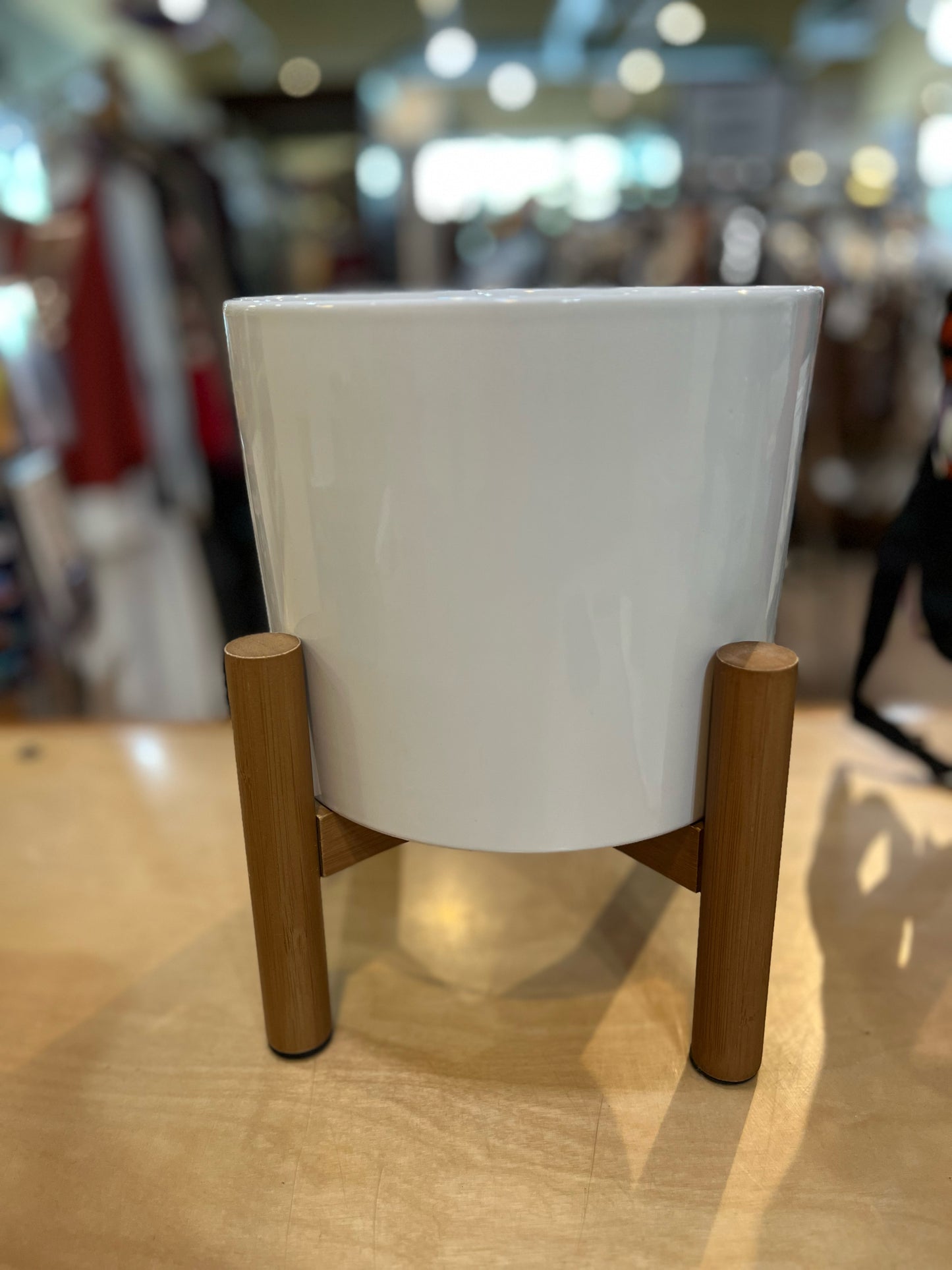 Small White Pot