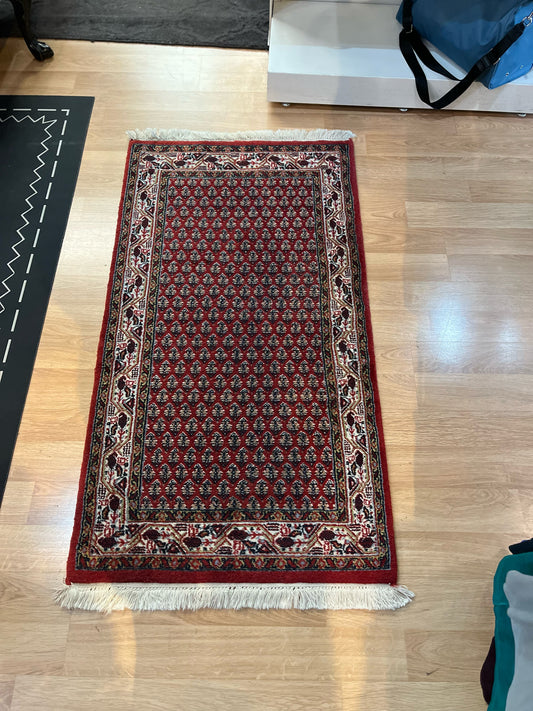 Red Rectangle Rug