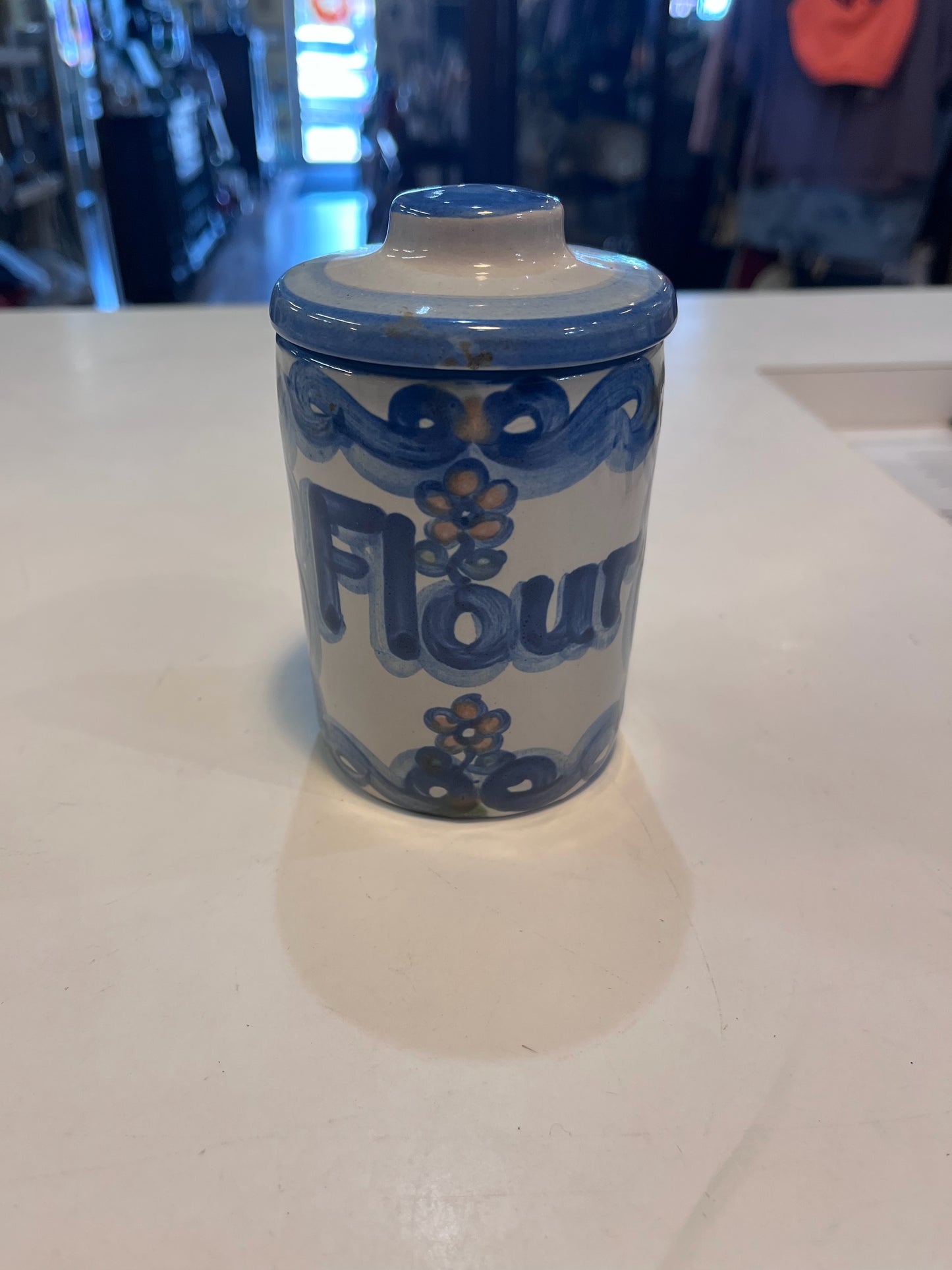 MA Hadley Canister with Lid FLOUR