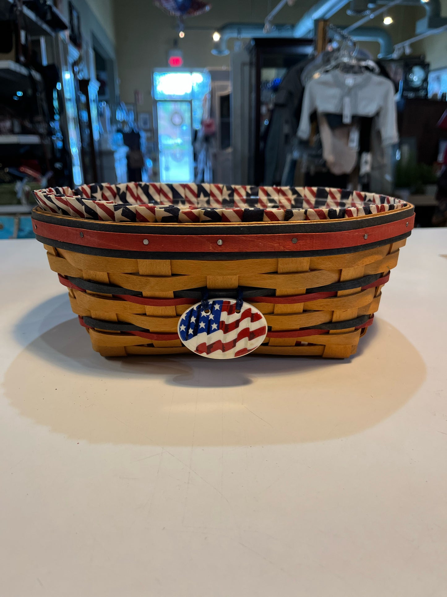 Longaberger "1991 All-American Blue Ribbon" Basket