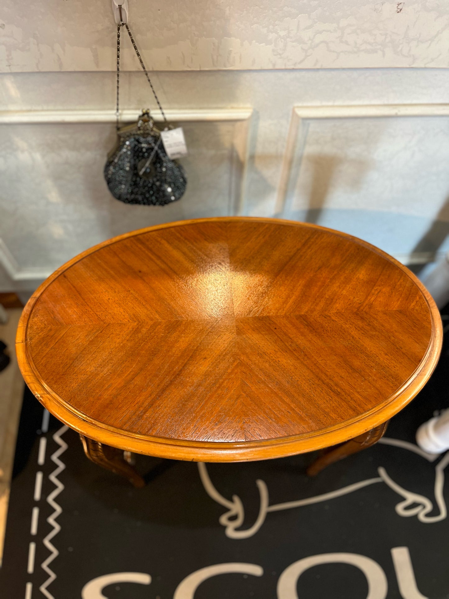 End Table w/ bookshelf