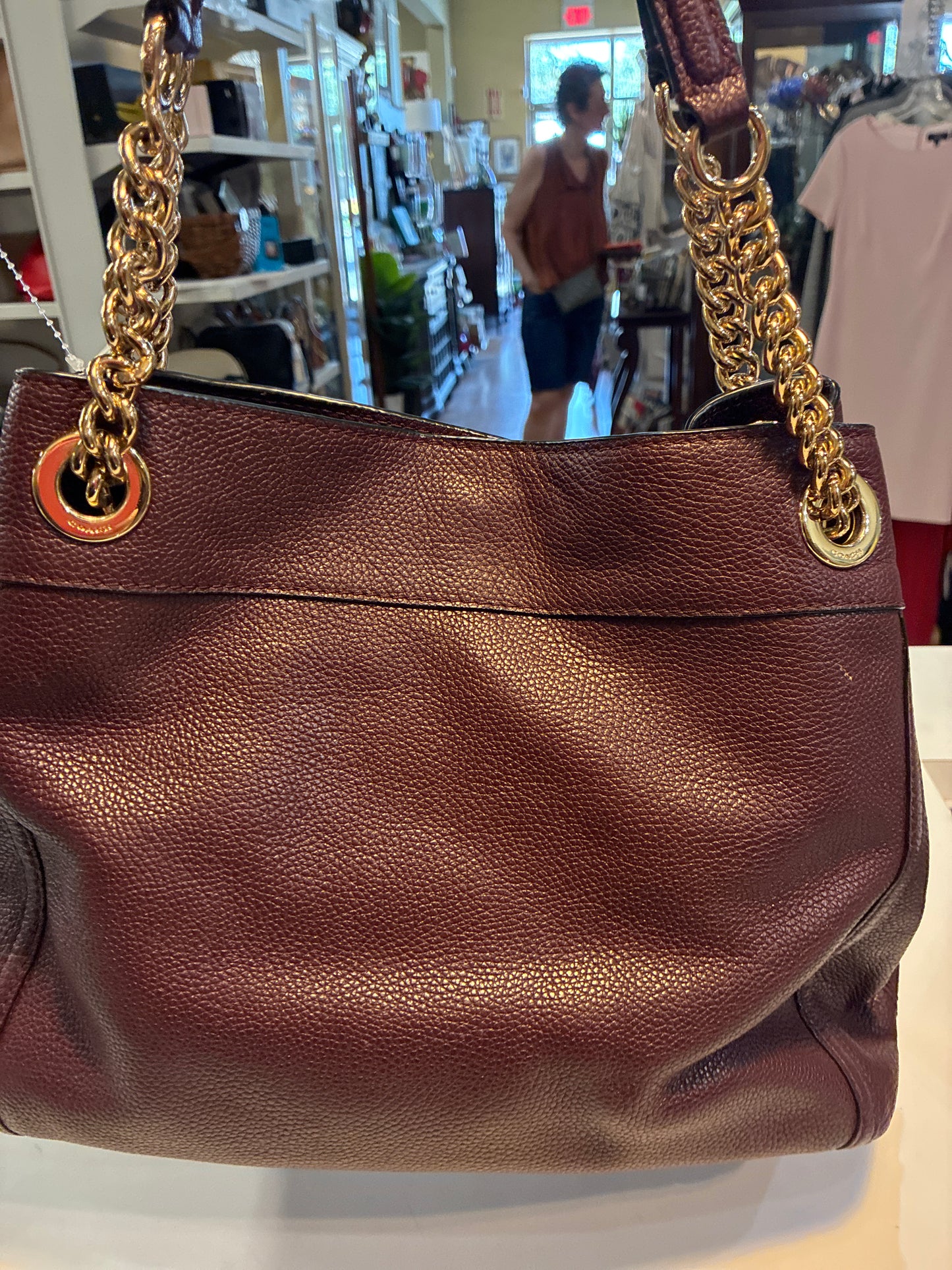 Coach Turnlock Edie Shoulder Bag