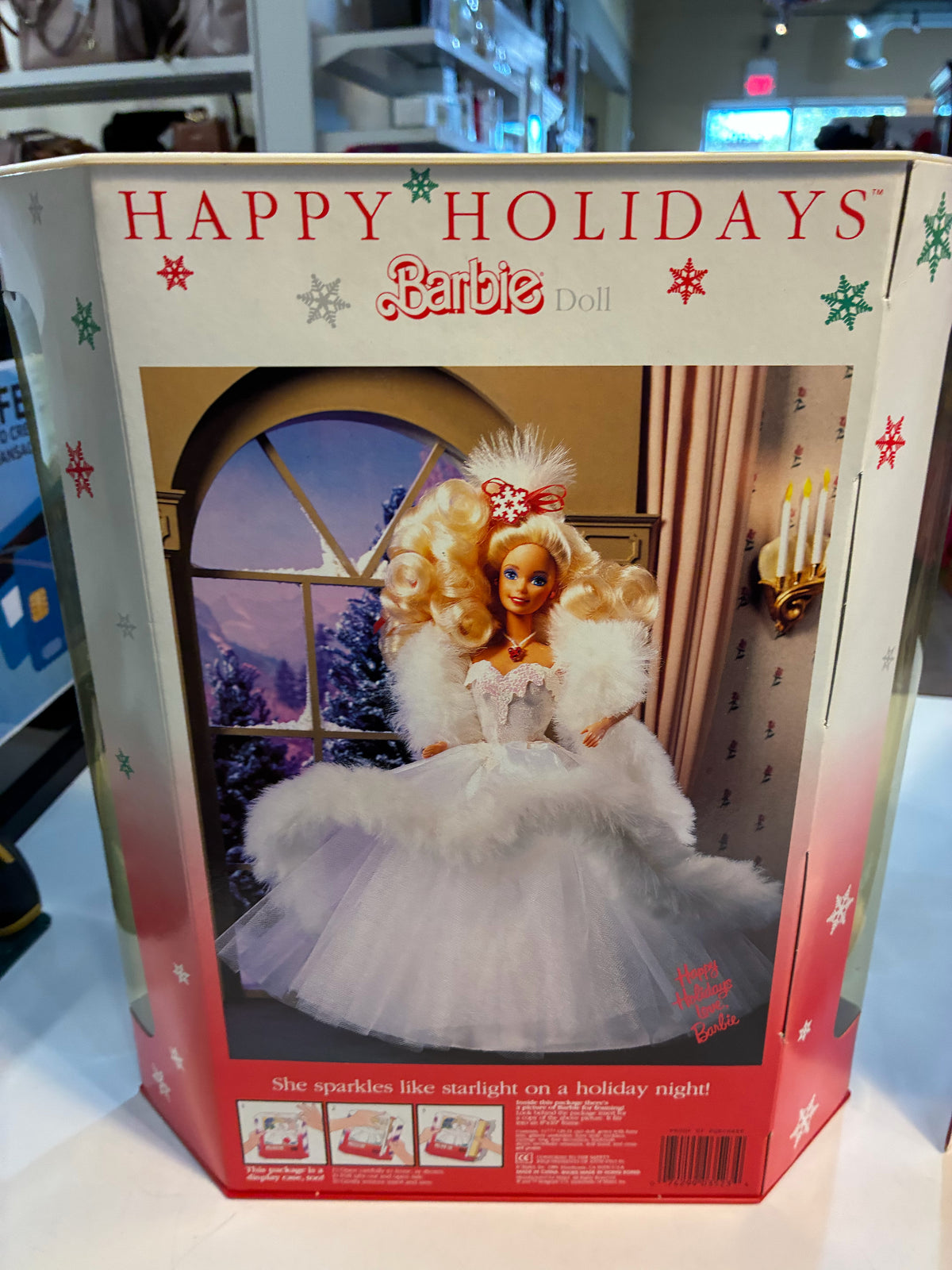 Barbie 1989 "Happy Holidays" Doll