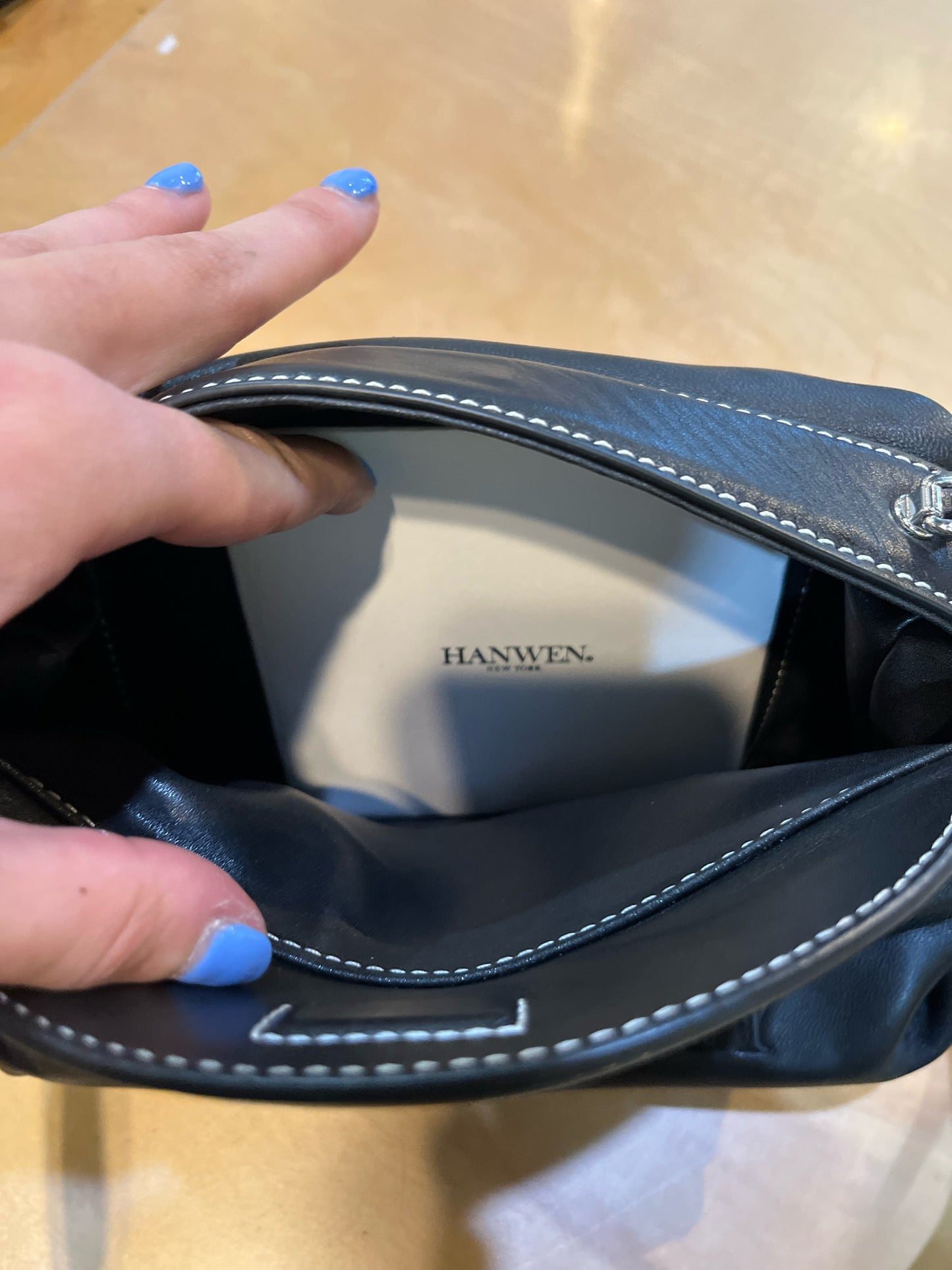 Han Wen Studio Black Handbag