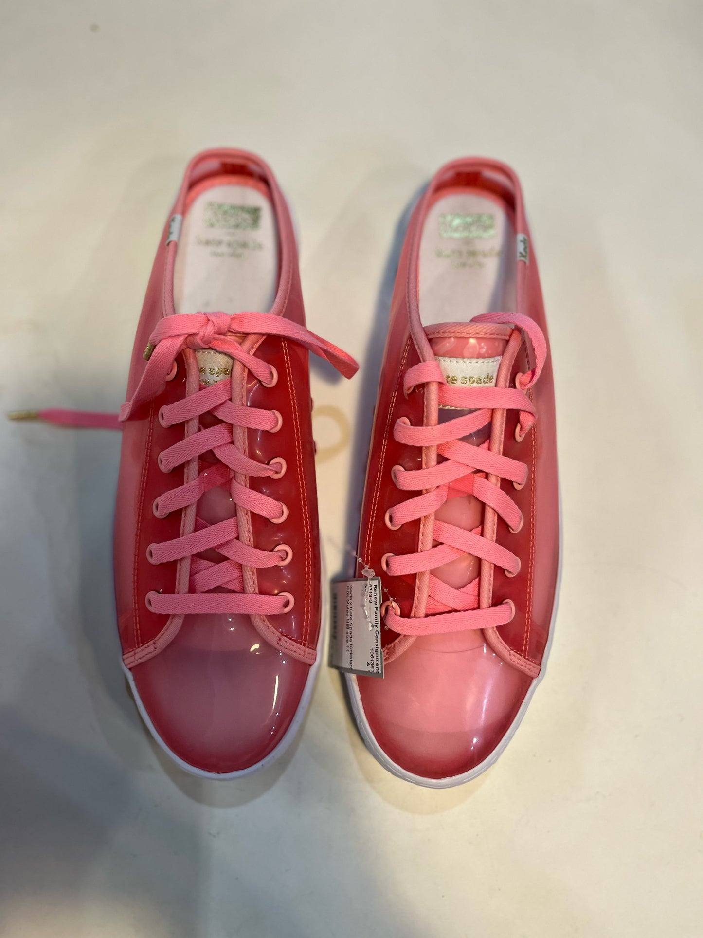 NIB Keds x Kate Spade Pink "Kickstart" Mules