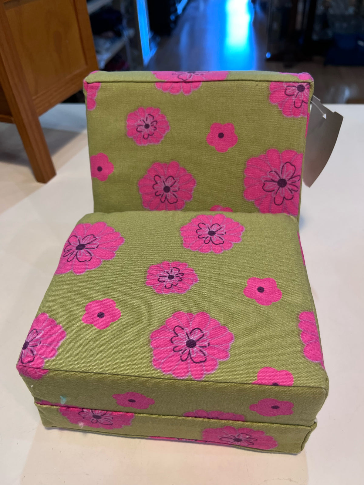 American Girl Doll Floral Flip Chair