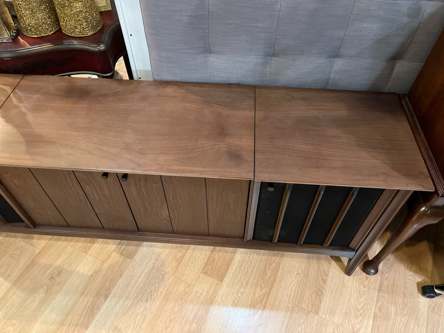Vintage Admiral MCM Refurbished Console Table