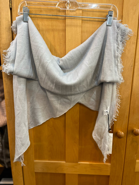 NWT Unsubscribed Gray Cashmere Scarf