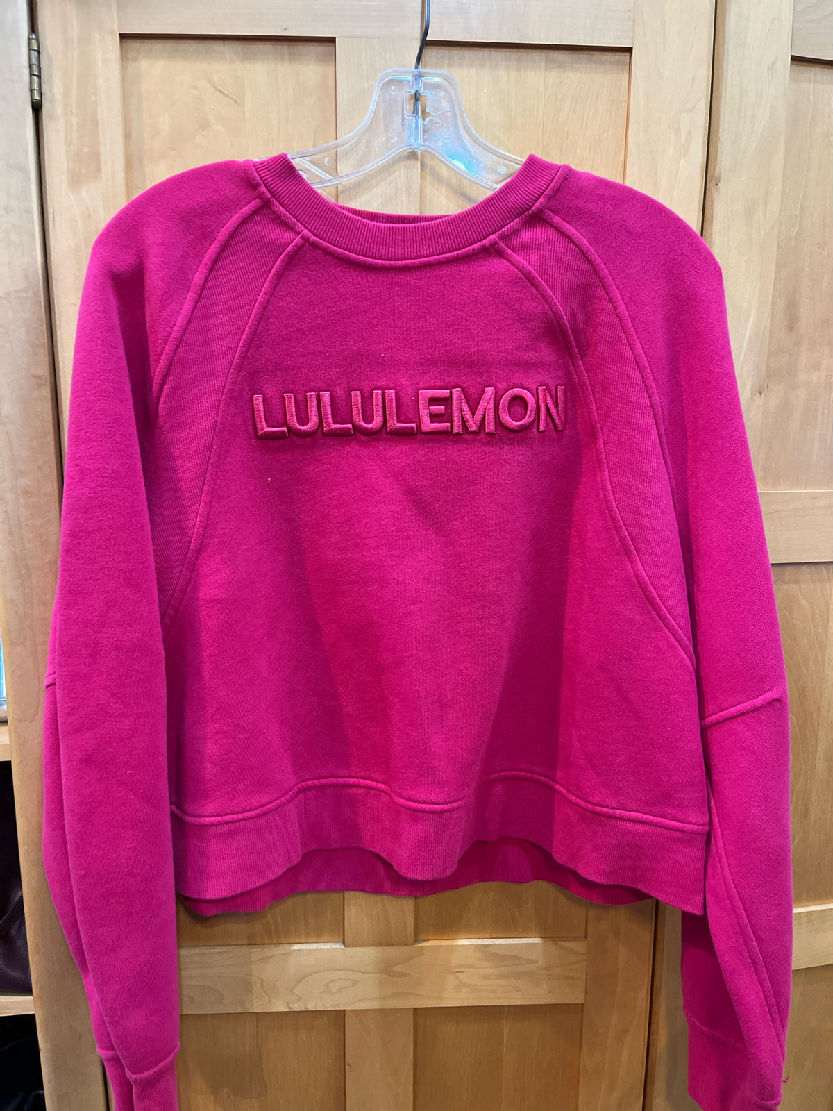 Lululemon Scuba Oversized Sweatshirt Pullover Wordmark