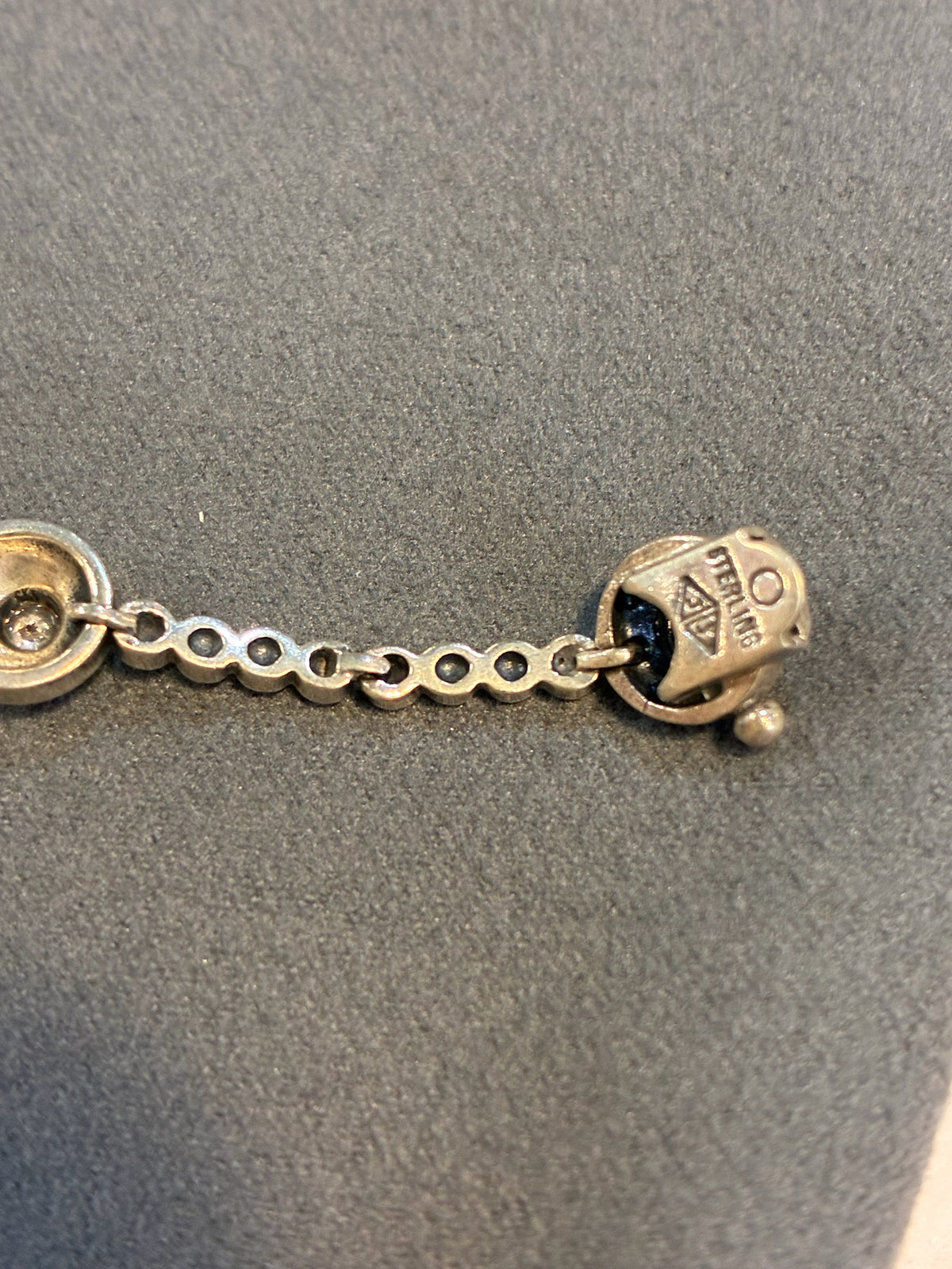 Judith Jack Sterling Silver Marcasite Art Deco Bracelet