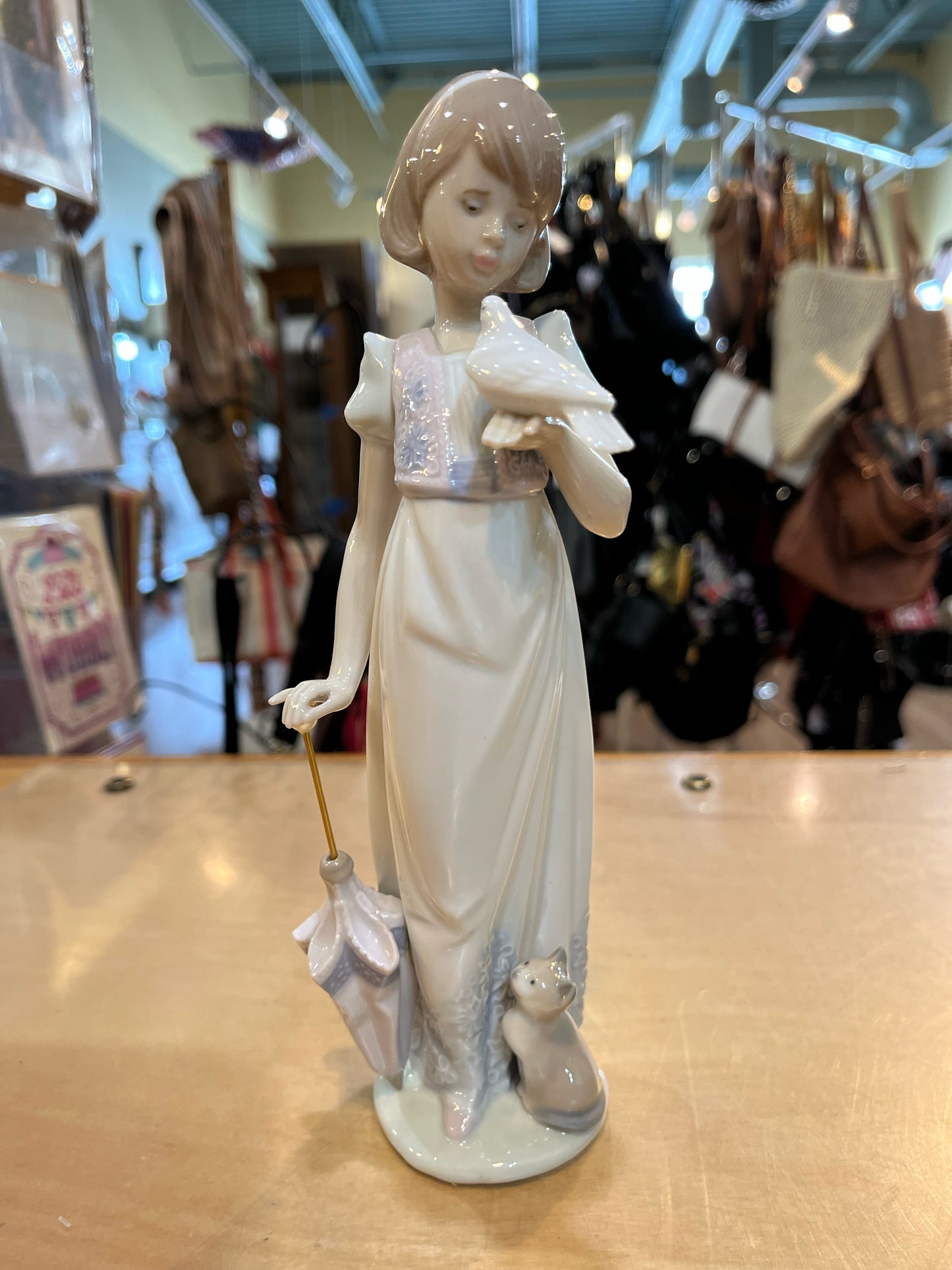Lladro “Summer Stroll” Figurine