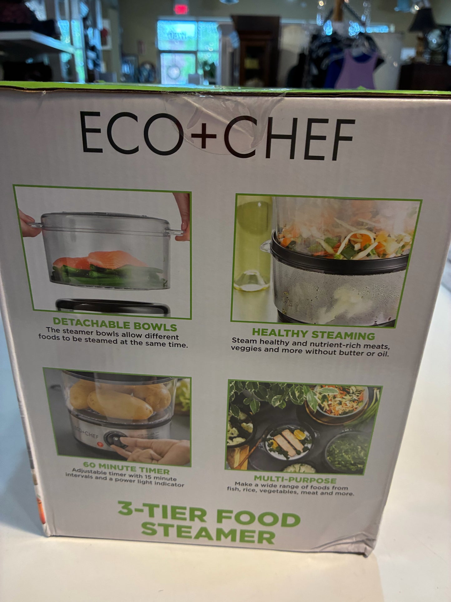 Eco + Chef Stainless Steel Food Steamer