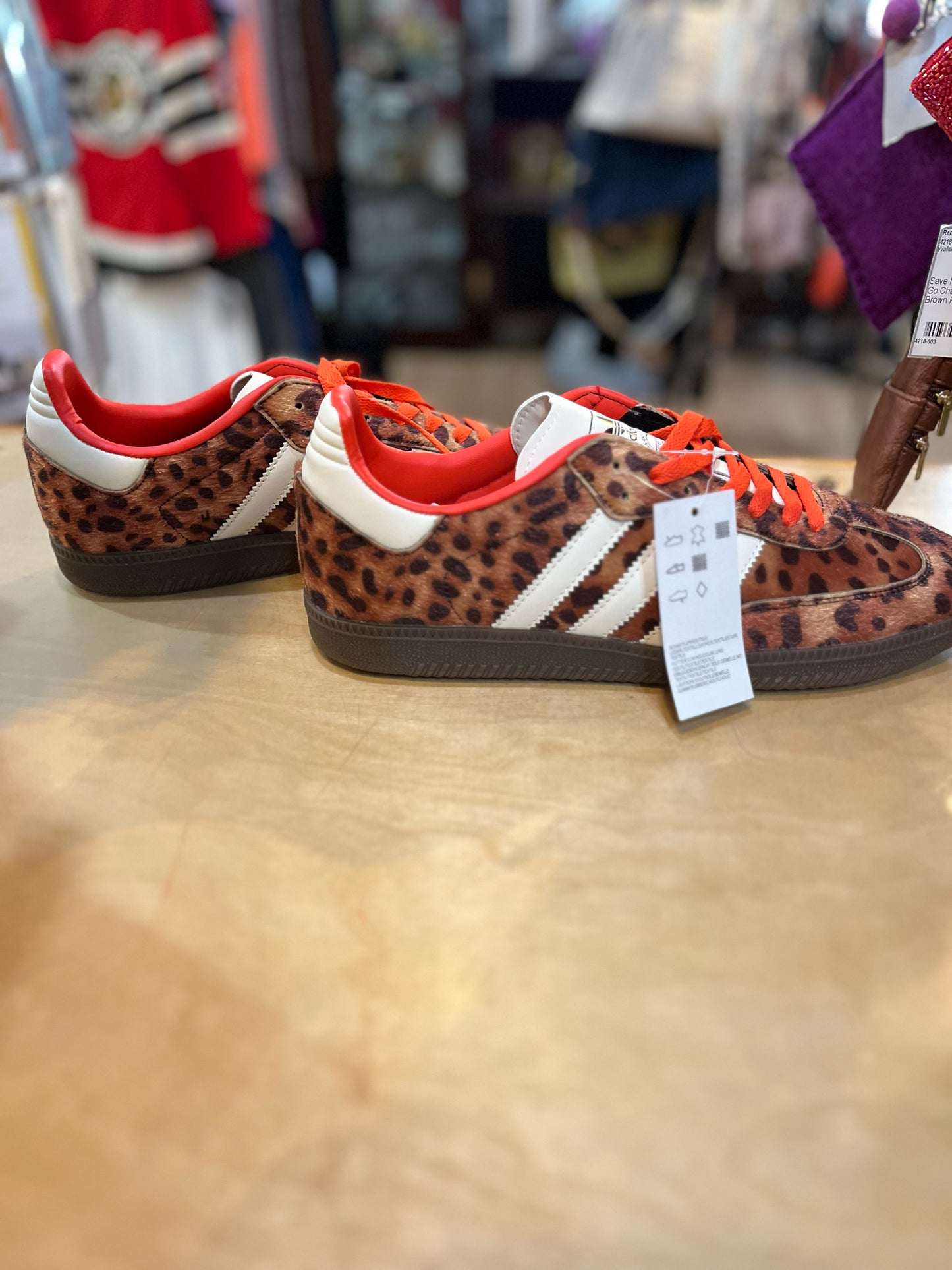 Adidas Animal Print Sneakers