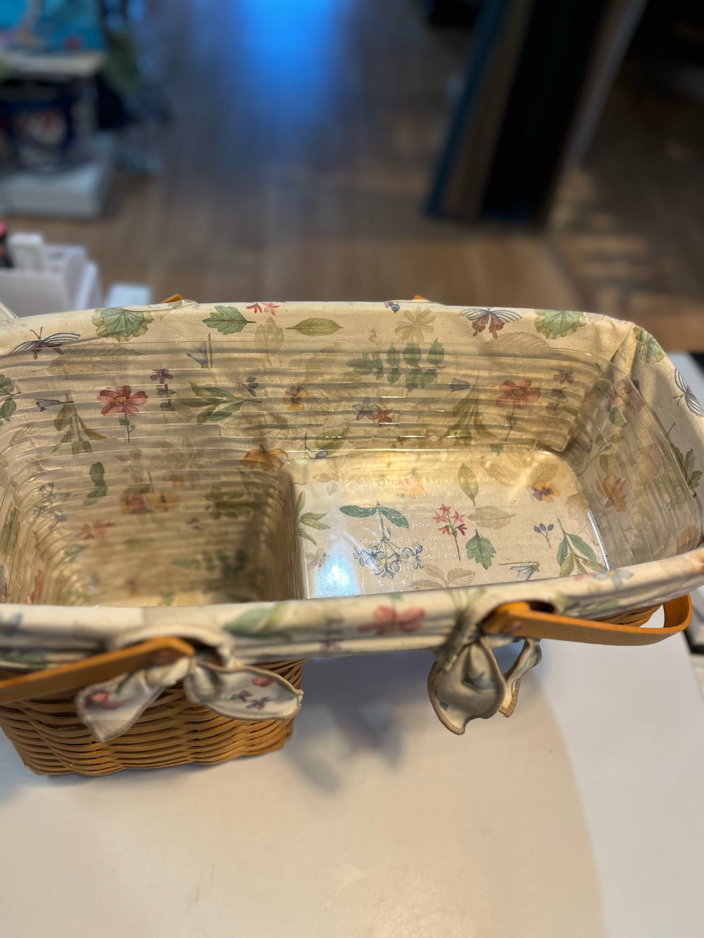 Longaberger "Odds &Ends Stair Step" Basket