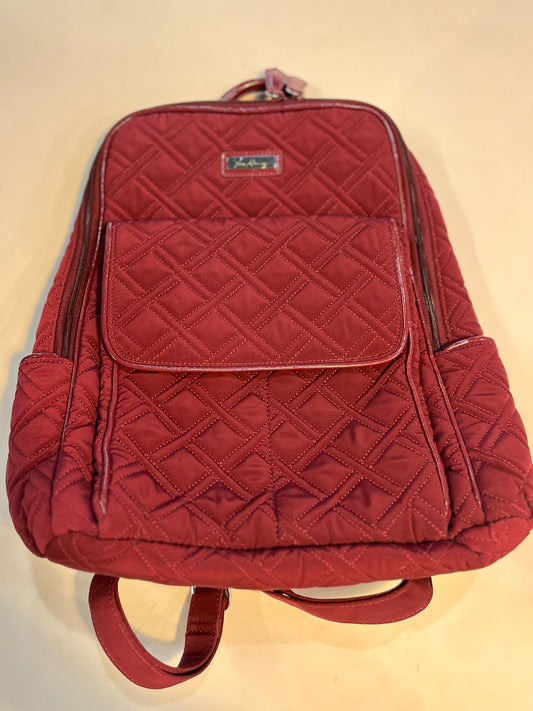 Vera Bradley Burgundy XL Backpack
