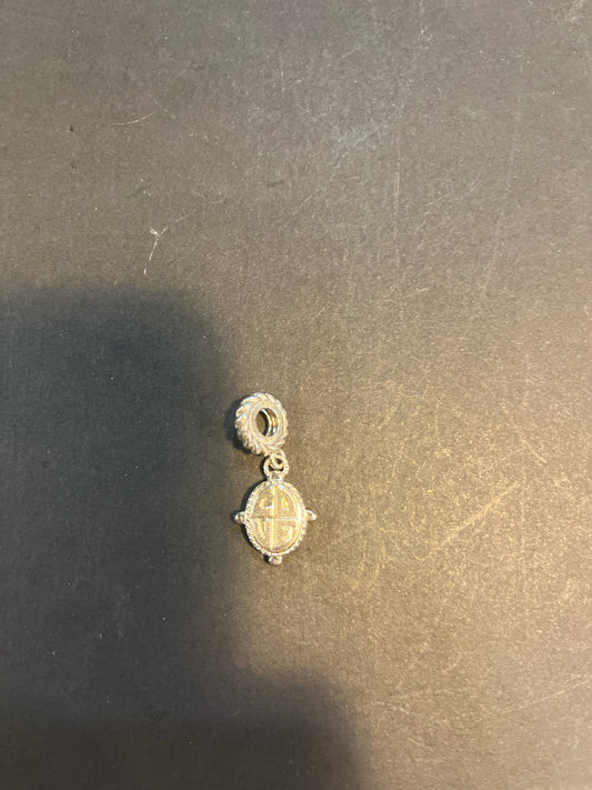 Judith Ripka Sterling Silver "Love" Charm