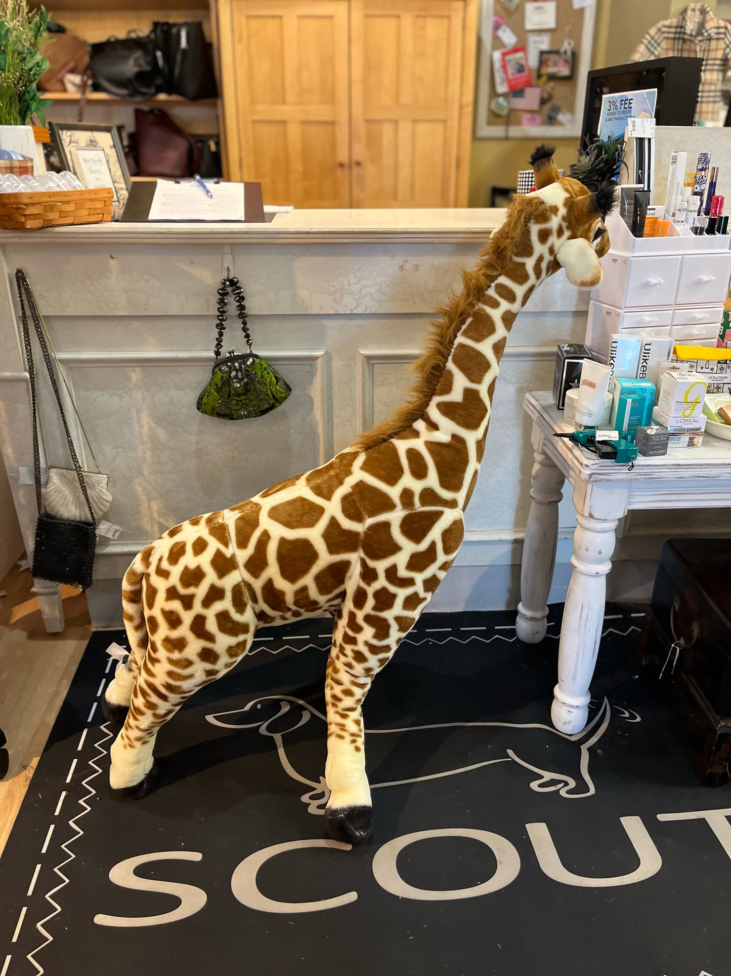 Stuffed Tall Giraffe