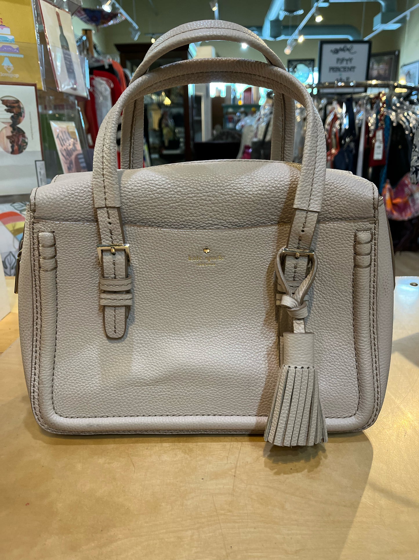 Kate Spade Cream “Orchard Street Elowen” Handbag