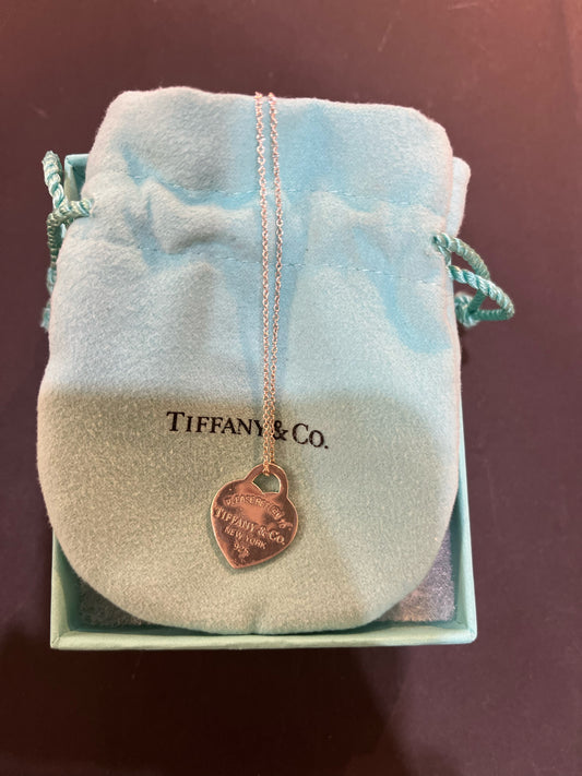 Tiffany & Co. "Return to Tiffany" Heart Necklace