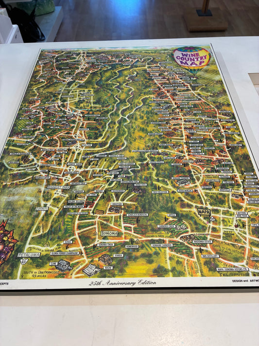 ron morales wine country map