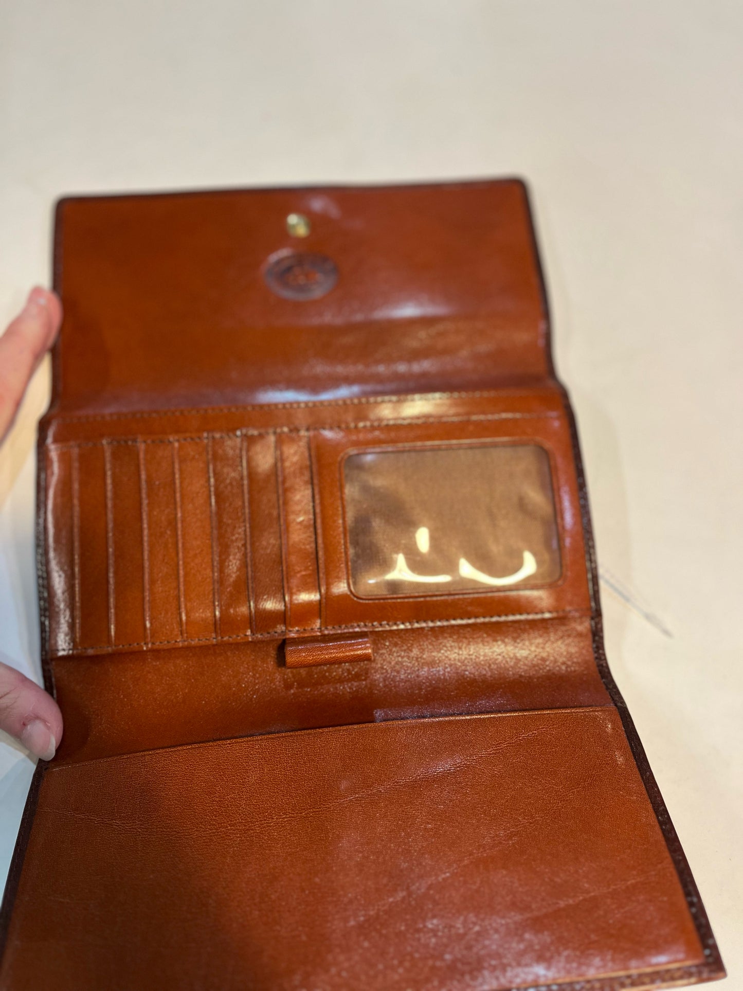 Brahmin Brown Wallet