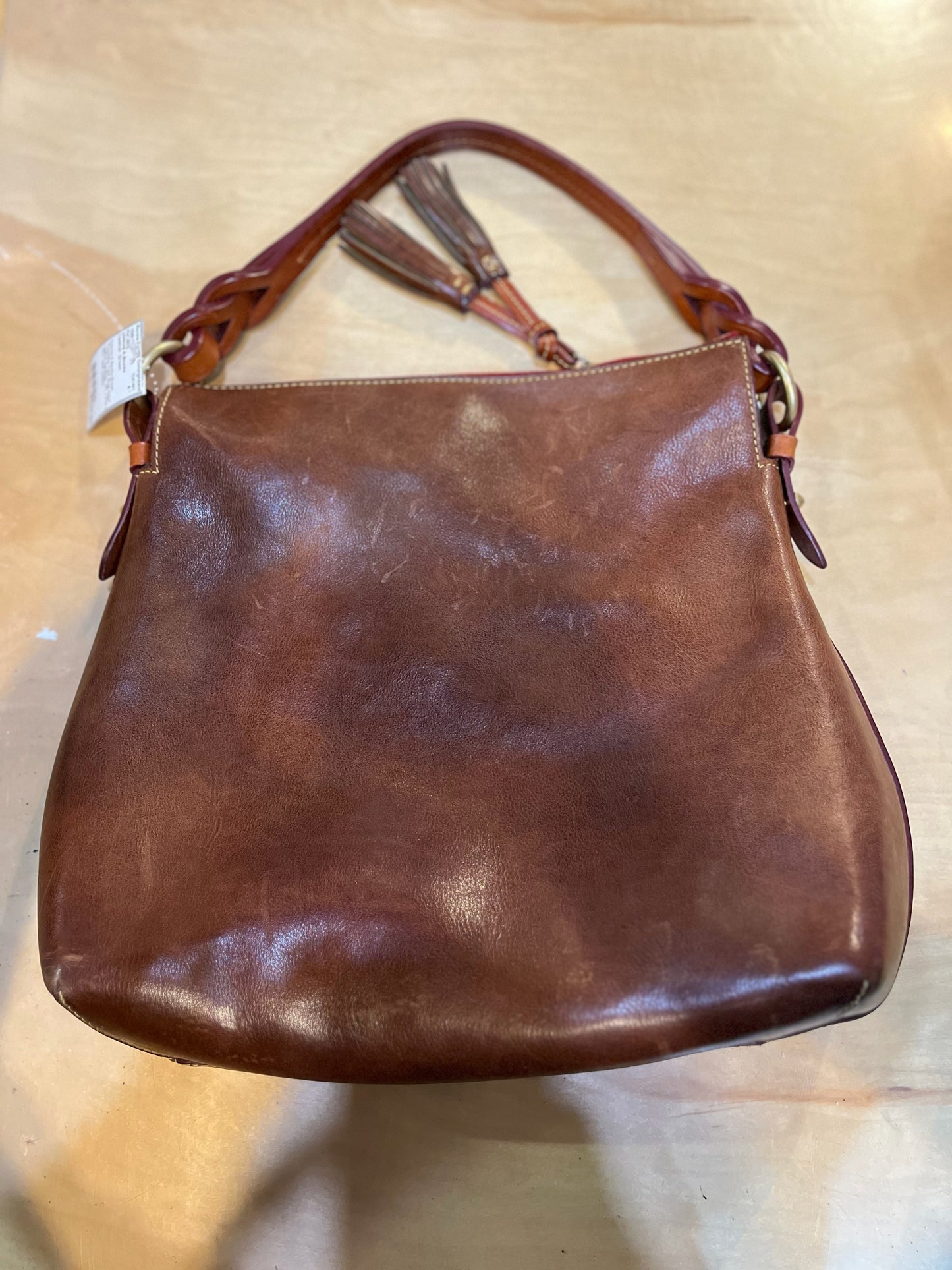 Dooney & Bourke "Florentine Twist Strap Hobo" Handbag