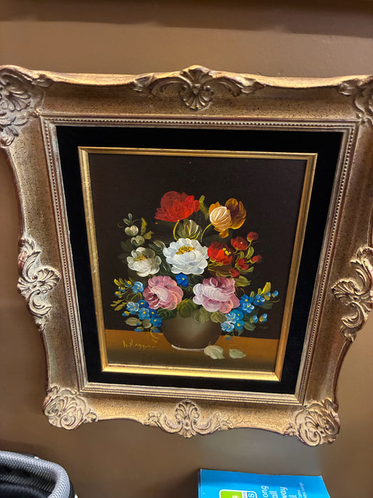 Ruggeri Italian Floral Framed Art