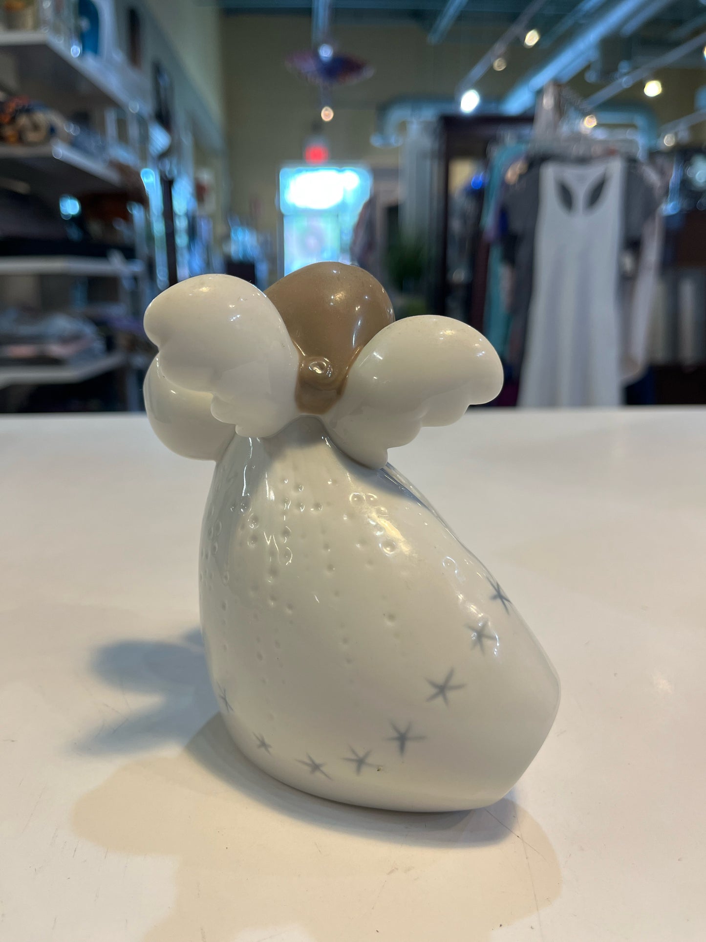 Lladro "Angel w/ Lyre/ Harp" Figurine