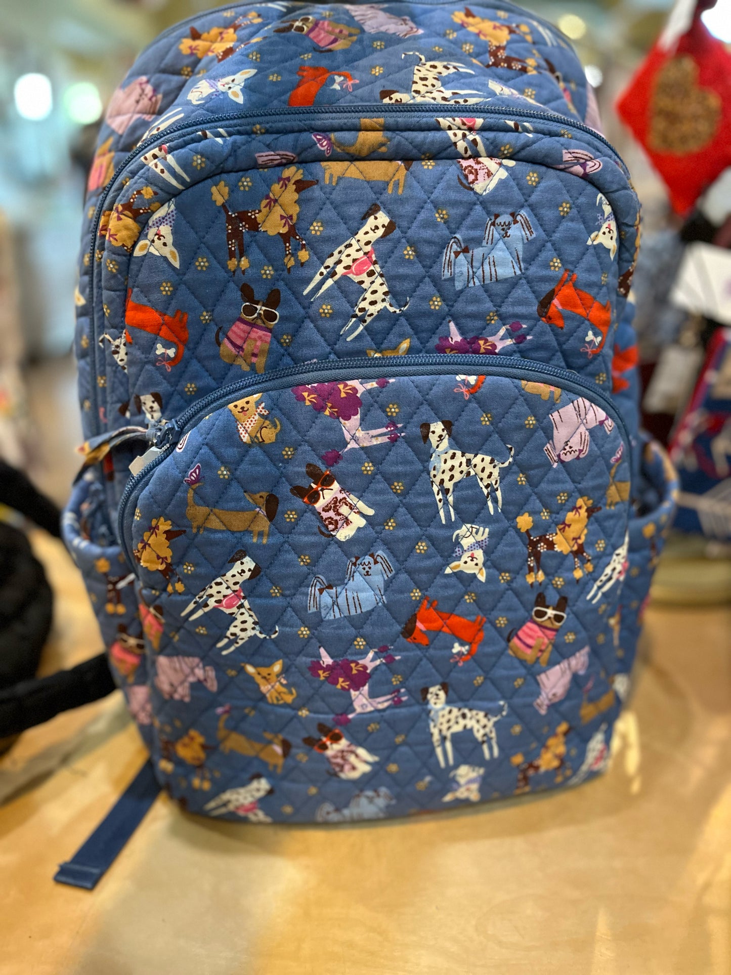 Vera Bradley Dog Themed Backpack