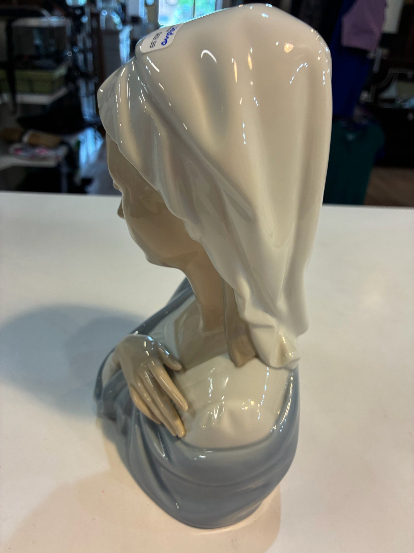 Lladro #4649 "Madonna Head" Virgin Mary Bust