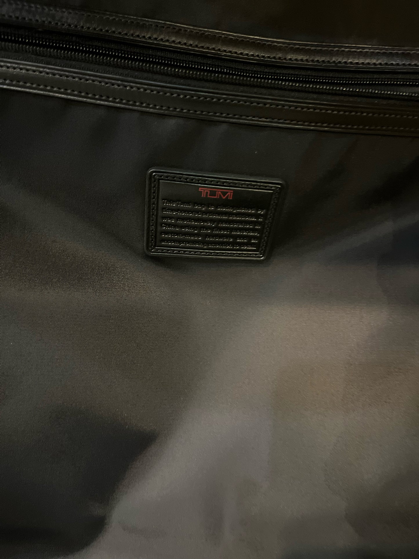 TUMI Black "Townhouse" Luggage