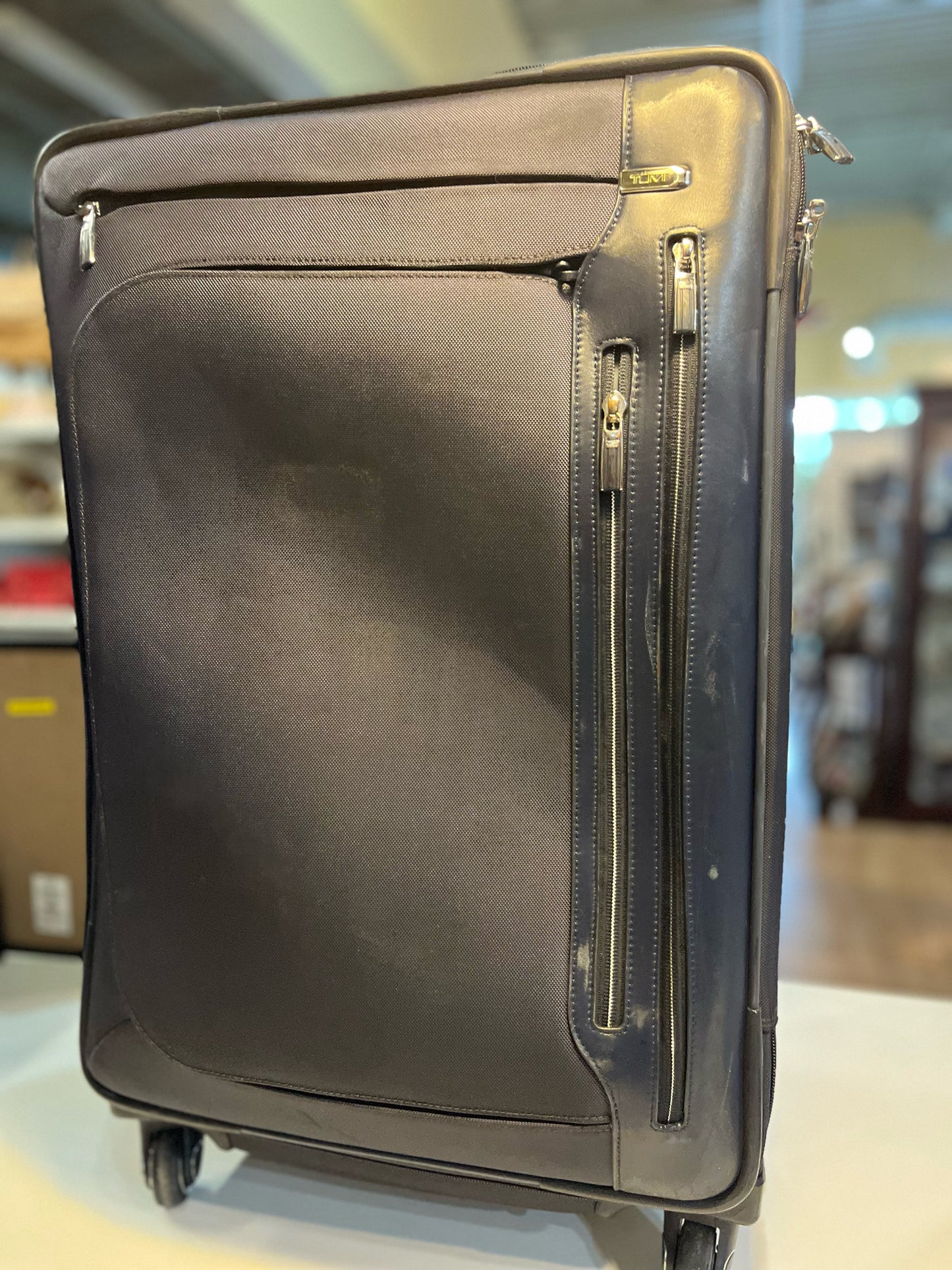 Tumi Navy Arrive "Heathrow" Luggage