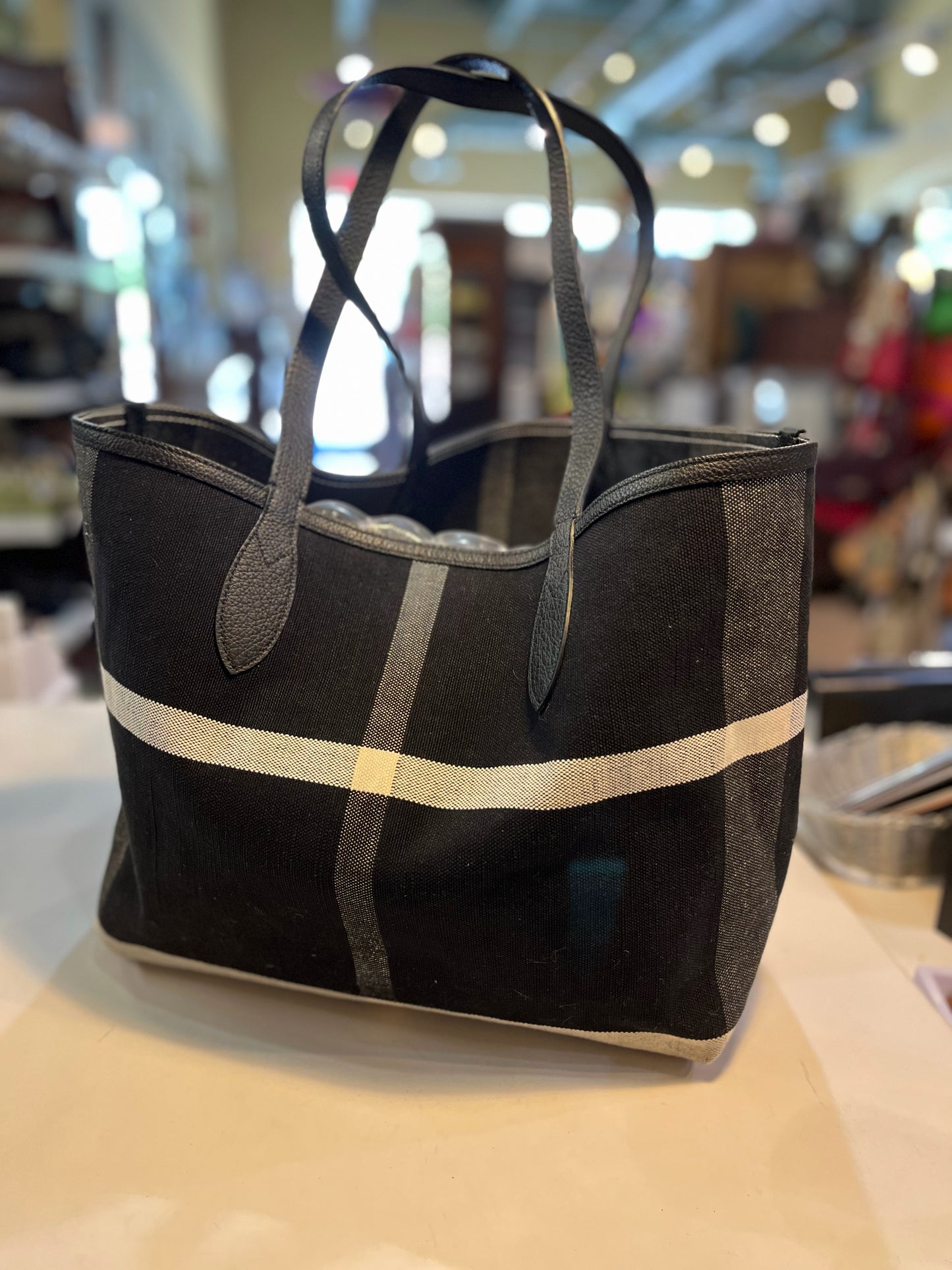 Burberry Doodle Reversible Tote Bag