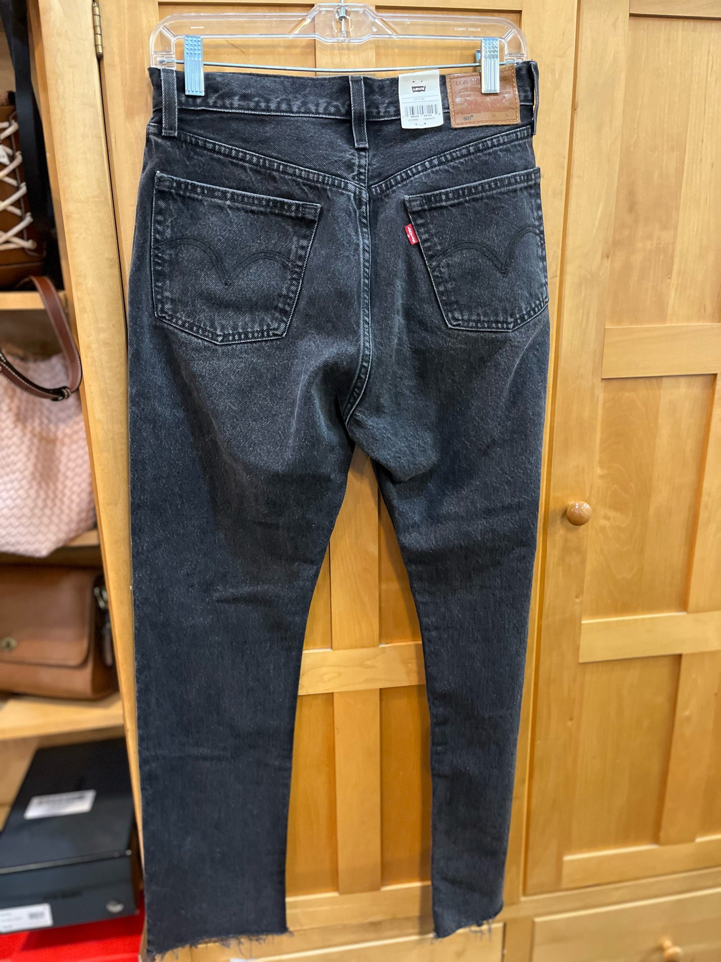 NWT Levis 501 Original A Hight Rise Staight Leg Jeans, size: 27