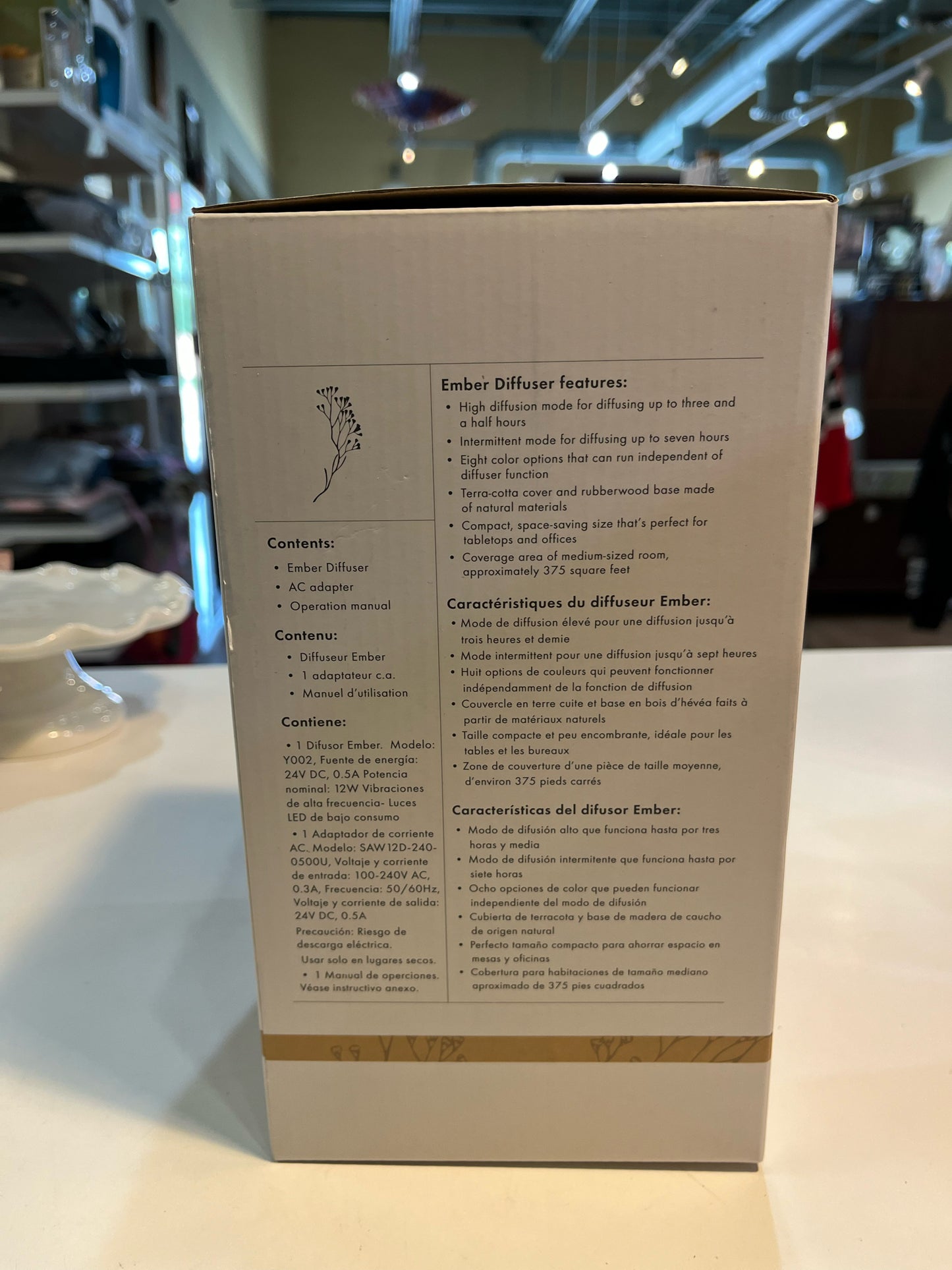 NIB Young Living "Ember" Diffuser