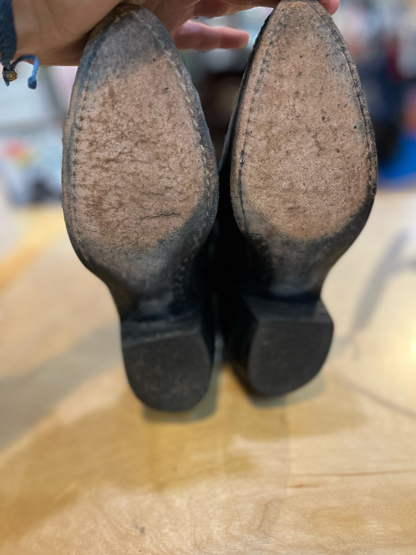 Luchese Black Lizard Boots