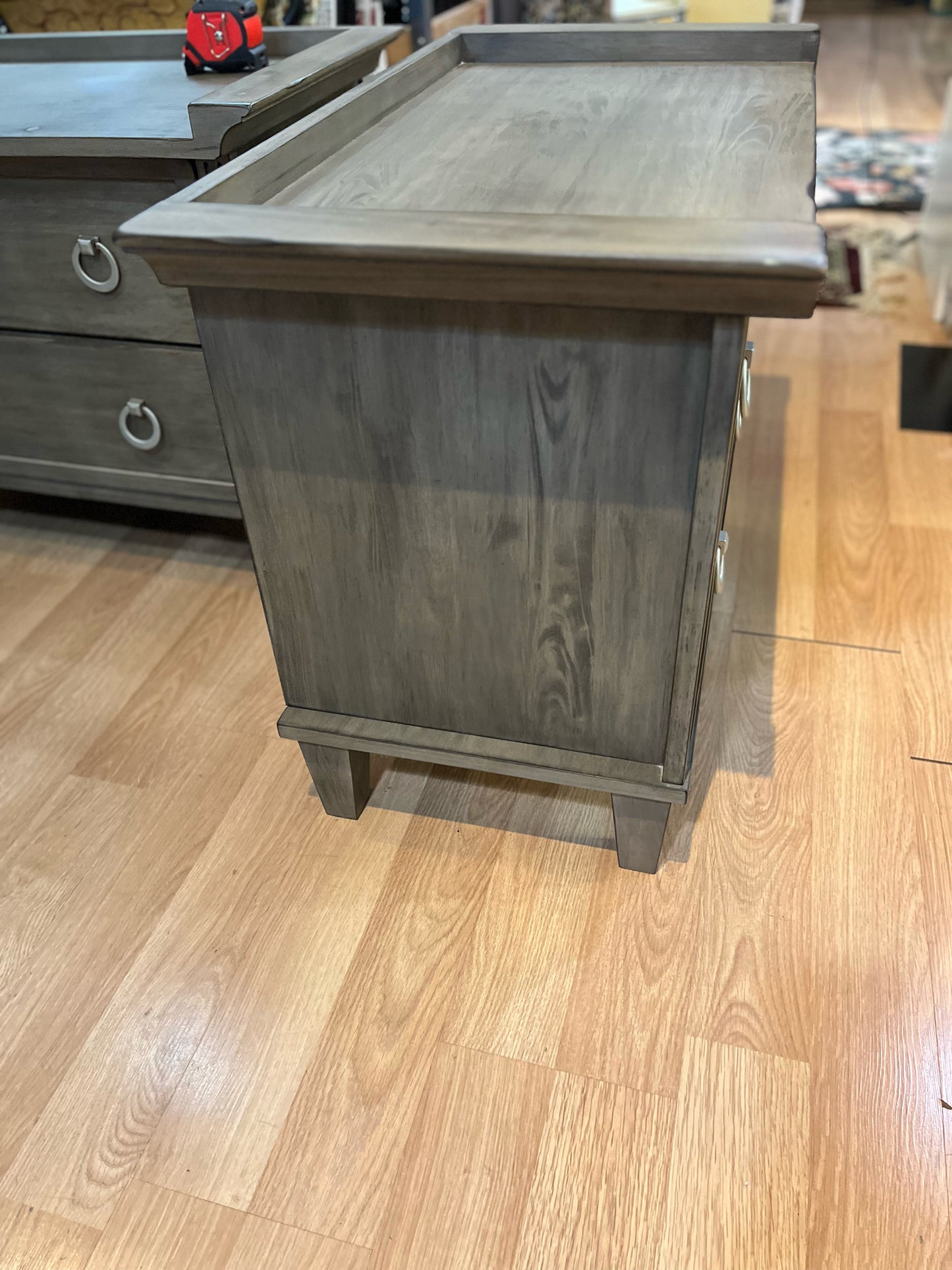 Weathered Gray Nightstand