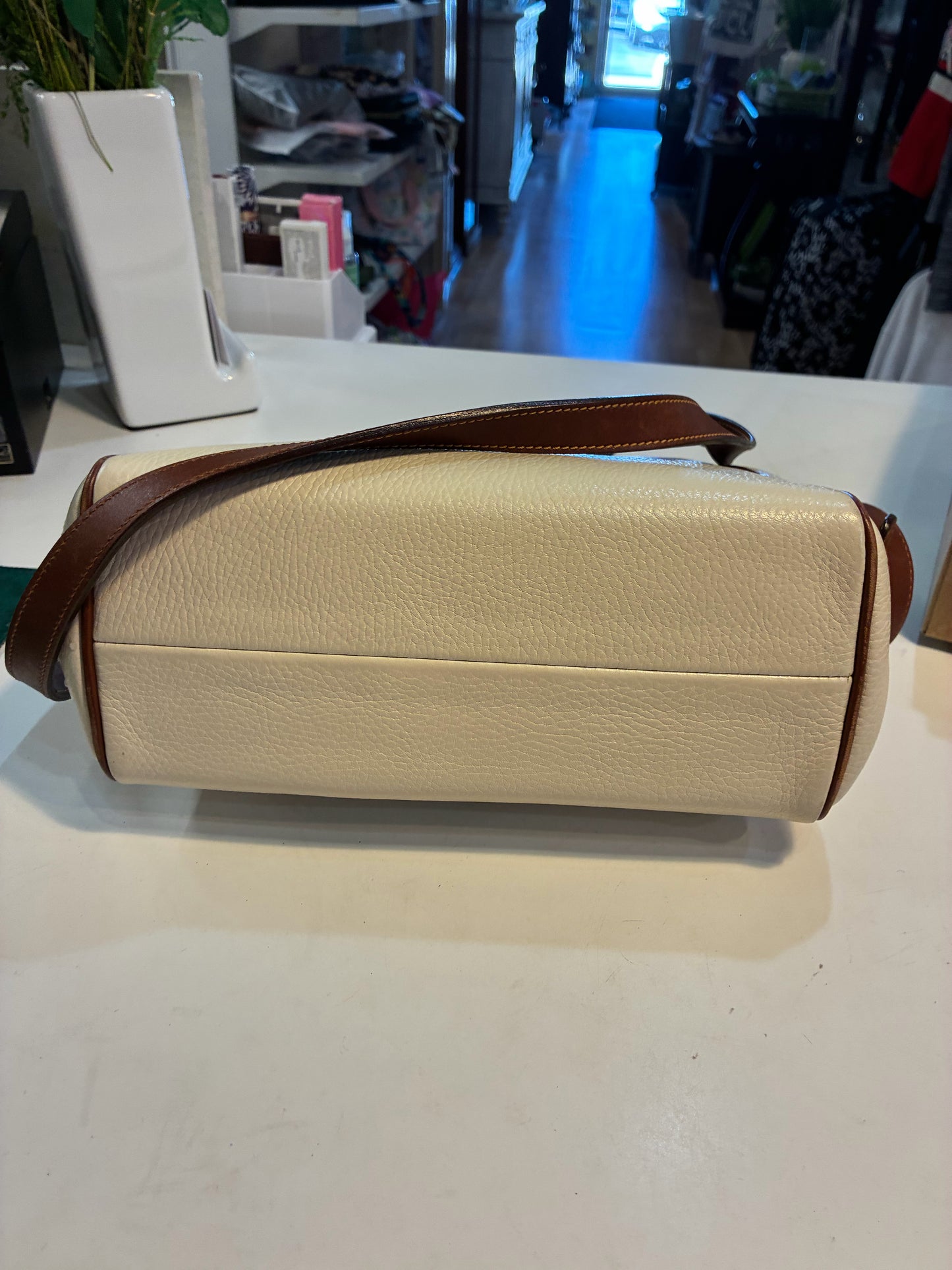 Vintage Coach Sheridan Pebbled Leather Bag