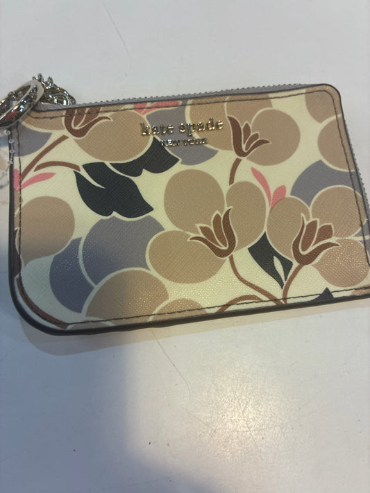 Kate Spade Cameron Breezy Floral Medium L-Zip card Holder