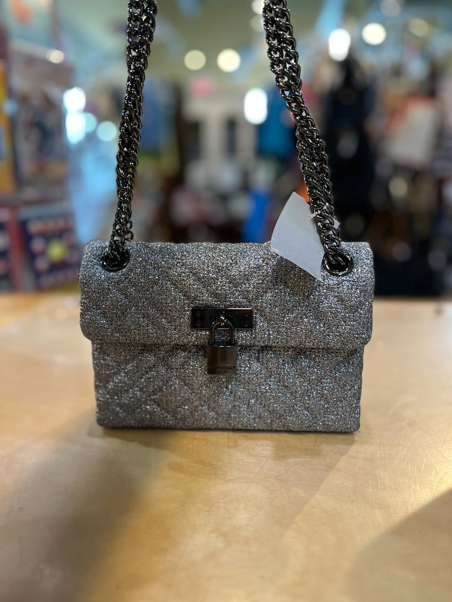 Kurt Geiger Glitter Brixton Crossbody Bag