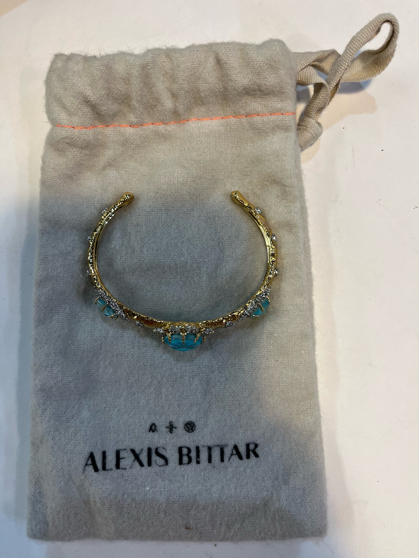 Alexis Bittar "Sunburst" Cuff Bracelet