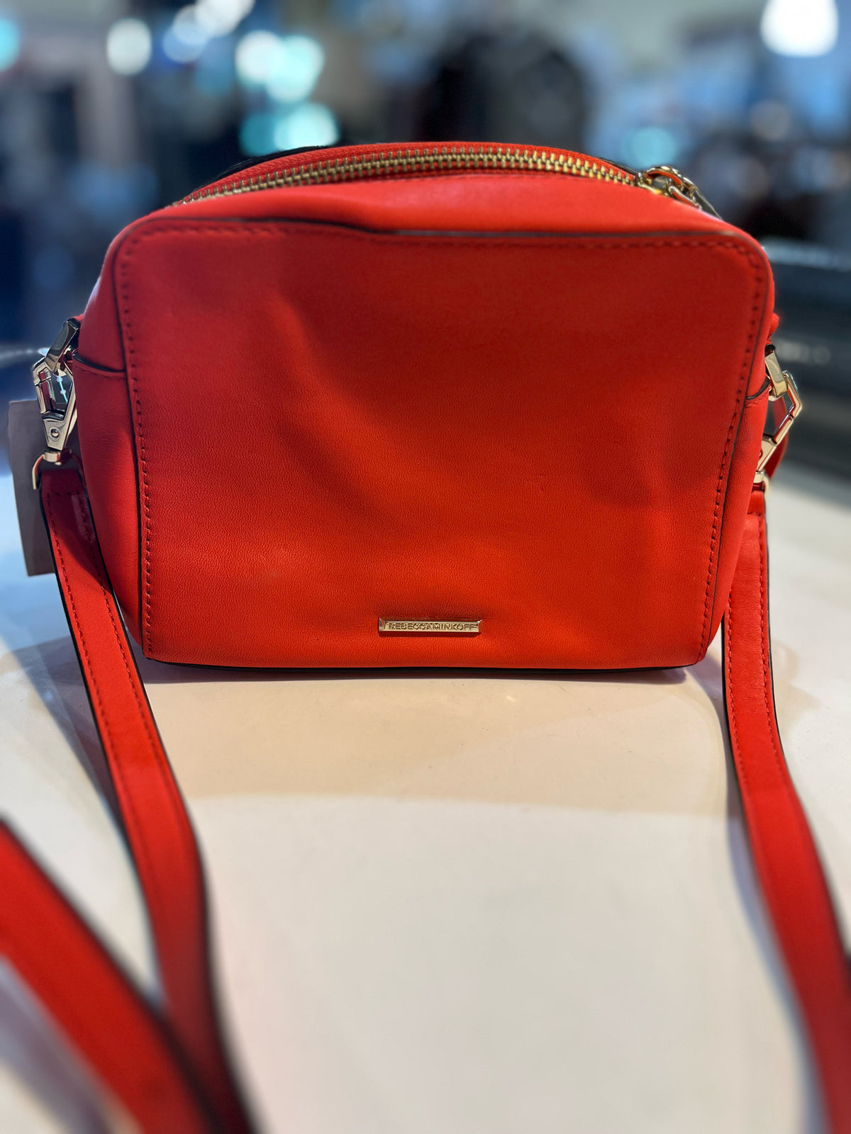 Rebecca Minkoff Red "Mini Sofia" Handbag