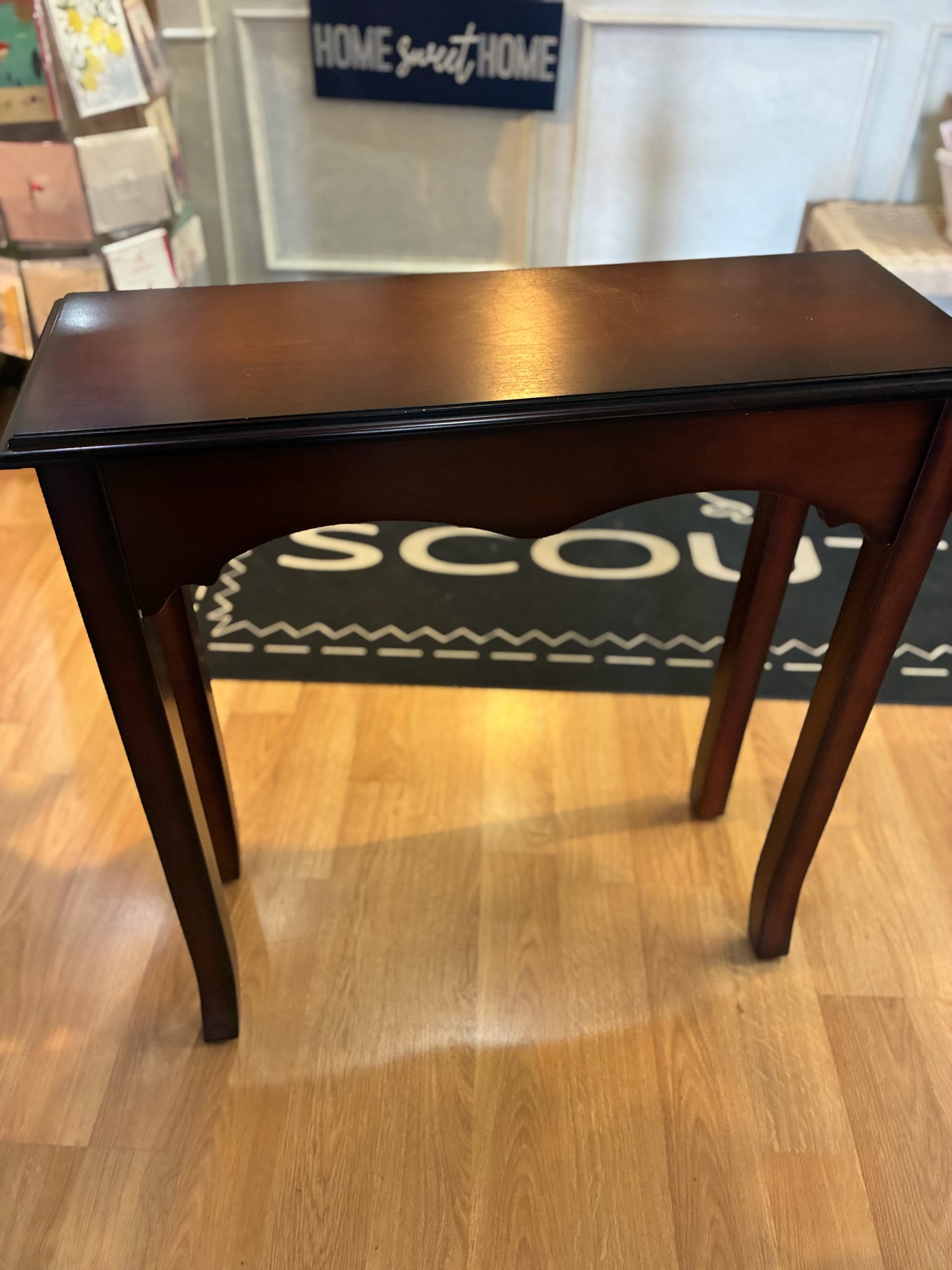 Bombay Mahogany Console Table
