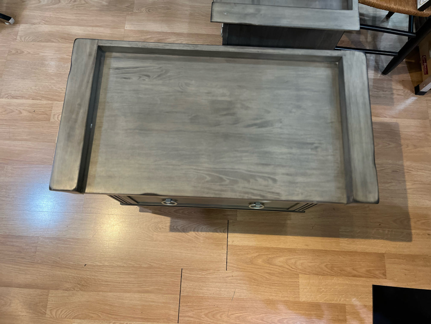 Weathered Gray Nightstand