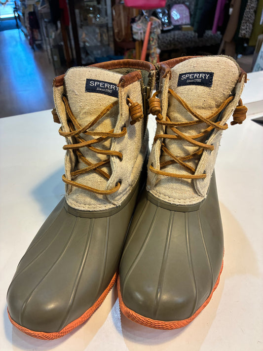 Sperry Top-sider Saltwater Rain Duck Boots