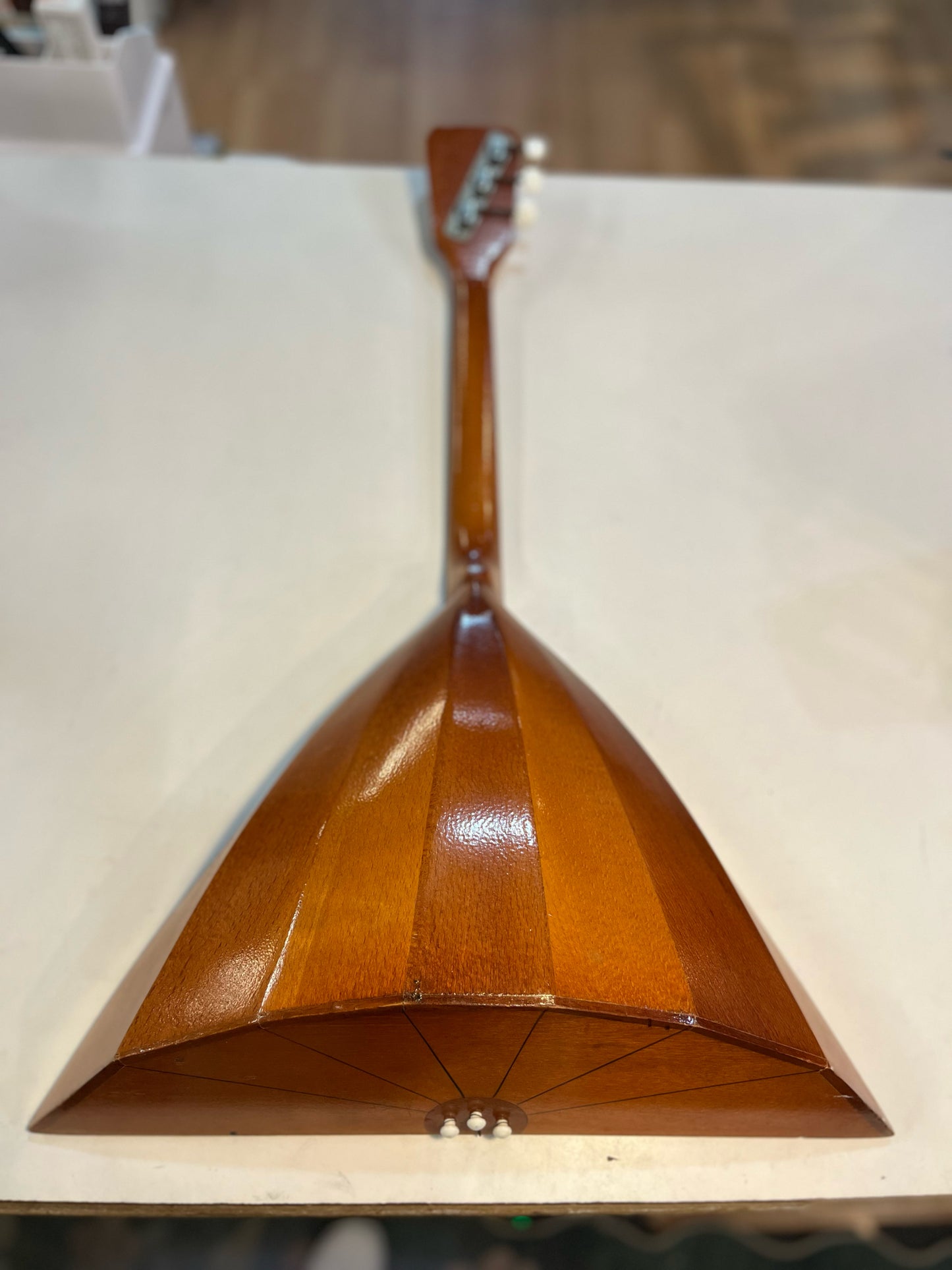 Vintage Mockba Balalaika Folk Instrument