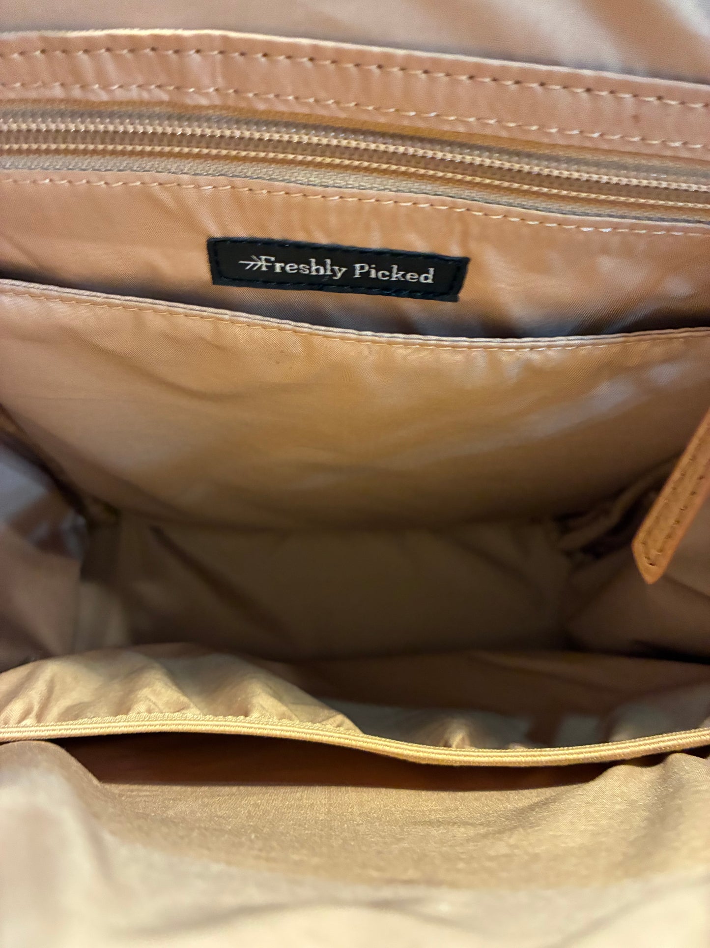 Freshly Picked Vegan Leather Diaper Bag/Backpack