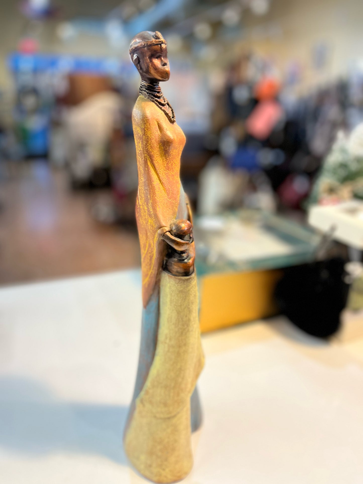 Montefiori African Woman Figurine