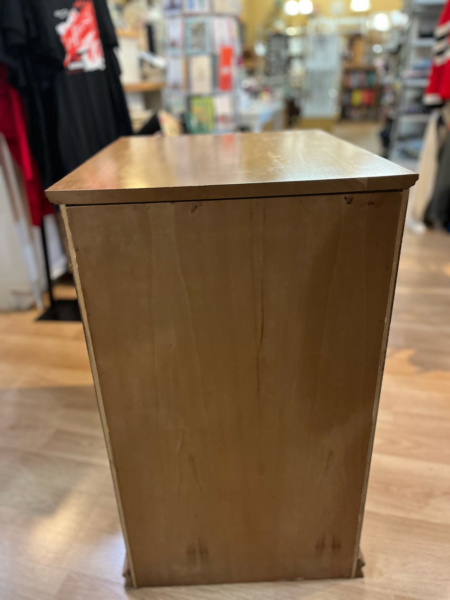 Solid Wood Two Drawer File Cabinet