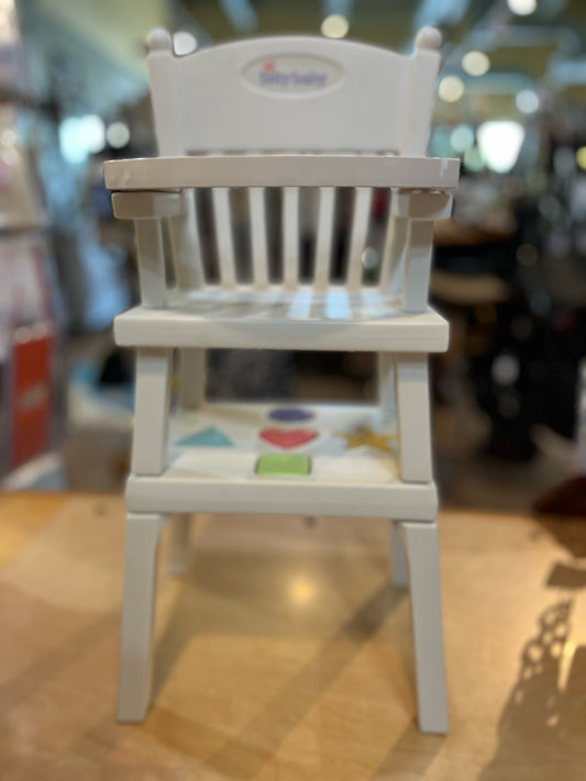 American Girl Bitty Baby Highchair Shape Sorting Play Set